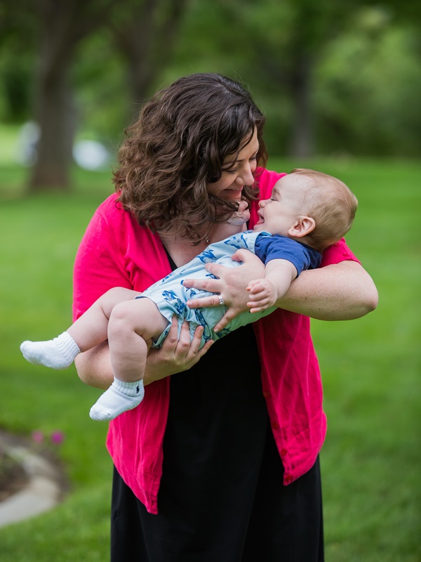 Meghan Gallo Denver based family and adoption lawyer and her adoptive son